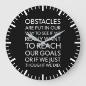 Succes en Motivatie Gym Grote klok (Voorkant)