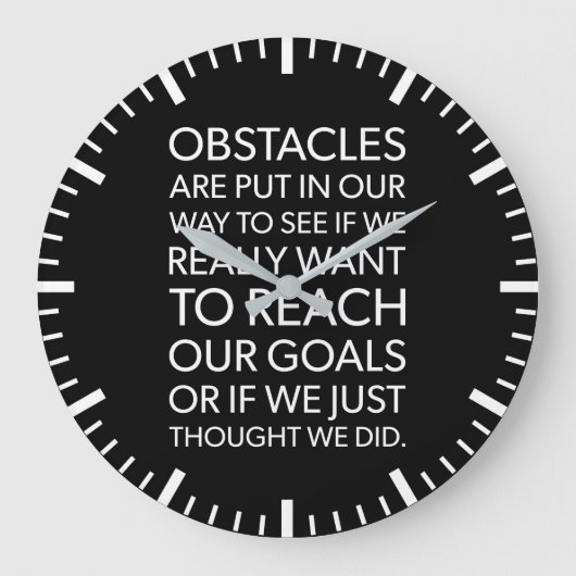 Succes en Motivatie Gym Grote klok (Voorkant)