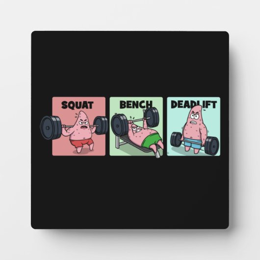 Succes en Motivatie gym Plaque Fotoplaat (Voorkant)