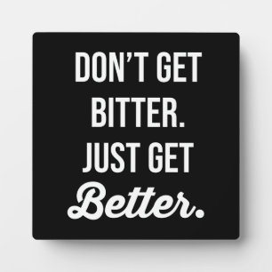 Succes en Motivatie gym Plaque Fotoplaat