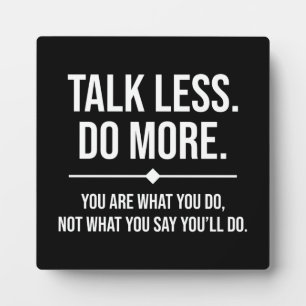 Succes en Motivatie gym Plaque Fotoplaat