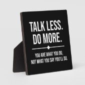 Succes en Motivatie gym Plaque Fotoplaat (Voorkant)