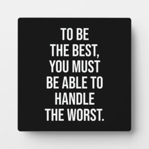 Succes en Motivatie gym Plaque Fotoplaat