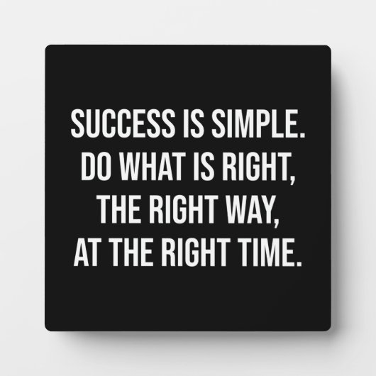 Succes en Motivatie gym Plaque Fotoplaat (Voorkant)