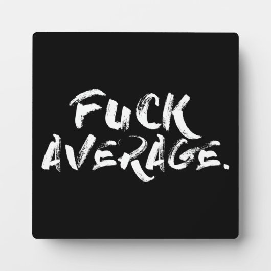 Succes en Motivatie gym Plaque Fotoplaat (Voorkant)