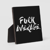 Succes en Motivatie gym Plaque Fotoplaat (Voorkant)