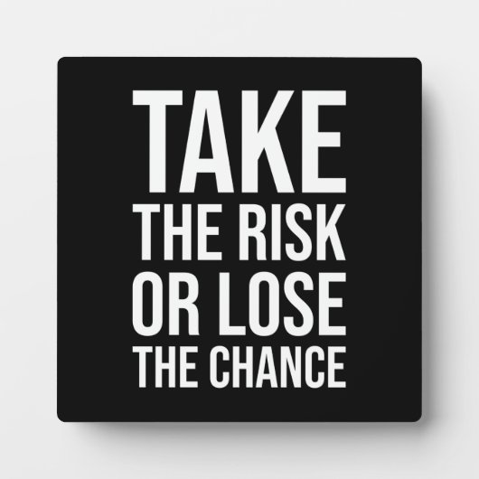 Succes en Motivatie gym Plaque Fotoplaat (Voorkant)