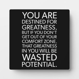 Succes en Motivatie gym Plaque Fotoplaat