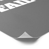 Succes evenaart vele mislukkingen poster (Hoek)