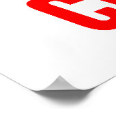 Succes Football Inspirerend Pop kunst stimuleren Poster (Hoek)