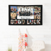 Succes Foto Collage Afscheidsfeest Spandoek (Insitu)