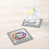 "Succes gegarandeerd" Kartonnen Onderzetters (Insitu)