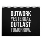 Succes Grind Ondernemer Gym Hustle Inspiratie Kalender (Hoes)