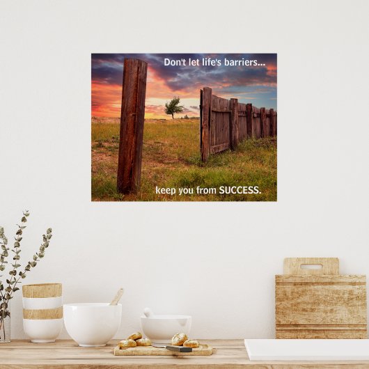 Succes - Groot door TDGallery Poster (Keuken)