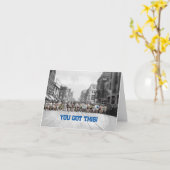 Succes hardloper kaart (Gele Bloem)