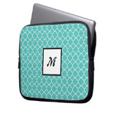 Succes/Harmony Quatrefoil Design Electronics Bag Laptop Sleeve (Voorkant Links)