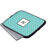 Succes/Harmony Quatrefoil Design Electronics Bag Laptop Sleeve (Voorkant onderkant)