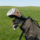 Succes Hoefijzers Monogram Initiaal Golfheadcover (Insitu)