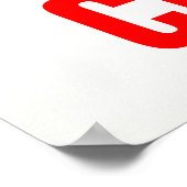 Succes houdt Basketball Inspirerend onder druk Poster (Hoek)