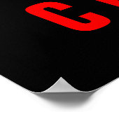 Succes houdt Basketball Inspirerend onder druk Poster (Hoek)