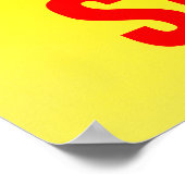 Succes houdt Basketball Inspirerend onder druk Poster (Hoek)