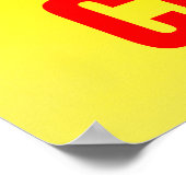 Succes houdt Basketball Inspirerend onder druk Poster (Hoek)