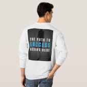 Succes houdt van drukte t-shirt (Achterkant volledig)