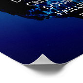 Succes Iceberg Entrepreneur & Kantoor Motivatie Poster (Hoek)