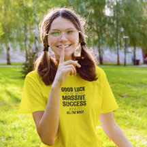 Succes, ik bid dat je een groot succes zult behale