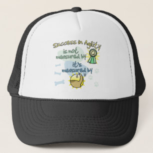 Succes in behendigheid trucker pet
