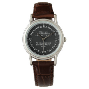 Succes in de Toekomst Vertrekkend Cadeau Horloge