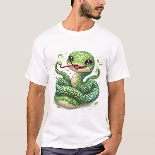 Succes in het jaar van de slang t-shirt (Voorkant)