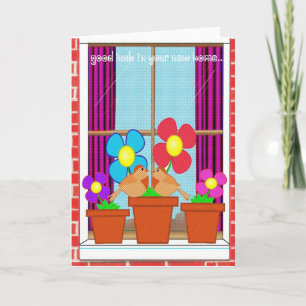 Succes in je nieuwe huis kaart