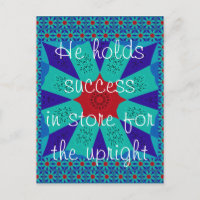 Succes in opslag voor rechtop