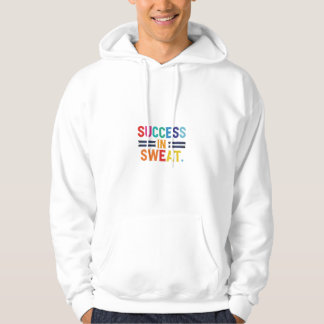 "Succes in zweet" Atletisch T-Shirt - Omarm de