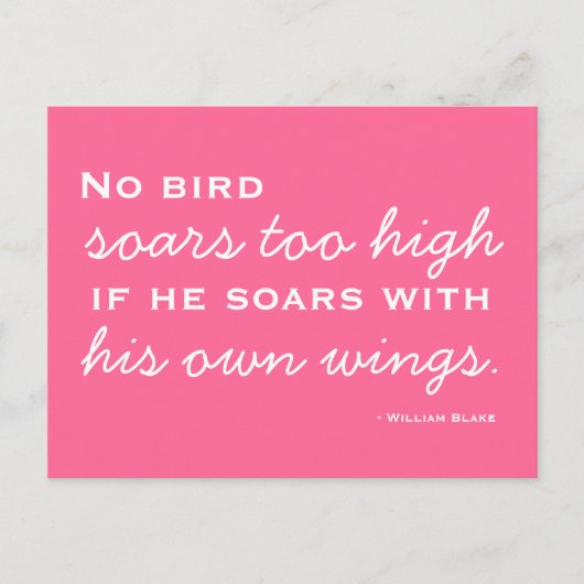 Succes, inspiratie - Motivatie Briefkaart (Voorkant)