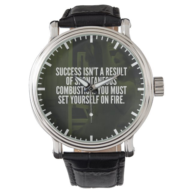 Succes - Inspirerend Horloge (Voorkant)
