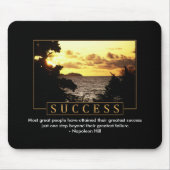Succes Inspirerend Mousepad Muismat (Voorkant)