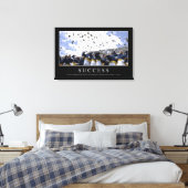 Succes: Inspirerend prijsopgave Canvas Afdruk (Insitu (Slaapkamer))