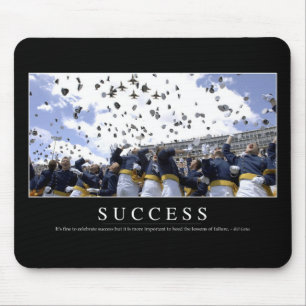 Succes: Inspirerend prijsopgave Muismat