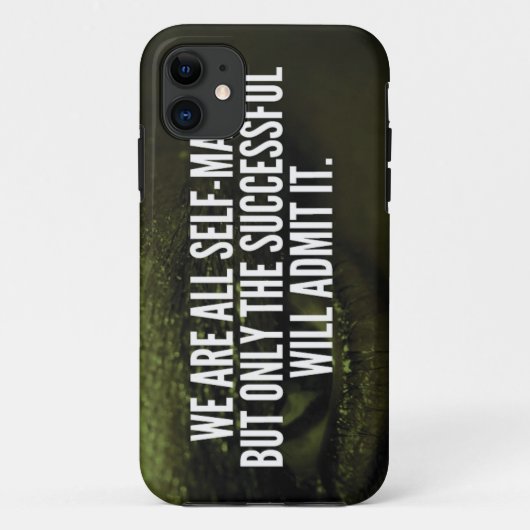 Succes Inspirerend woorden - we zijn allemaal zelf Case-Mate iPhone Case (Achterkant)