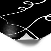 Succes is 1% inspiratie, 99% vermijdt afleiding perfect poster (Hoek)