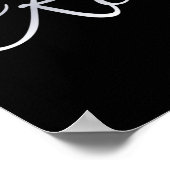 Succes is de beste omzet groen poster (Hoek)