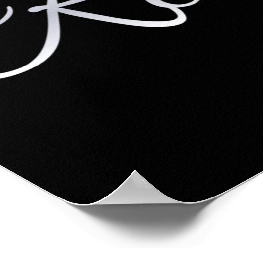 Succes is de beste omzet groen poster (Hoek)