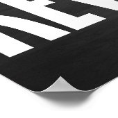 Succes is de beste opbrengst poster (Hoek)