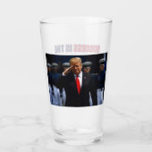 Succes is de beste Revebge Trump 2024 Glas (Achterkant)