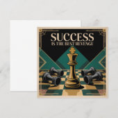 Succes Is De Beste Wraak Kaart (Voorkant / Achterkant)