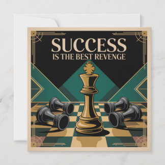 Succes Is De Beste Wraak Kaart
