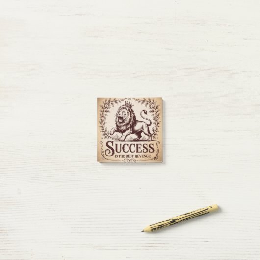 Succes Is De Beste Wraak Post-it® Notes (Op bureau)