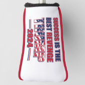 Succes is de beste wraak Trump 2024 Golfheadcover (Draai 90)